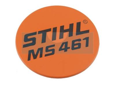 Plaque matricule pour tronçonneuse Stihl (11289671515)