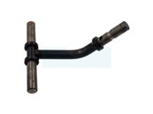 Support de roue avant pour tondeuse débroussailleuse Sarp (4002000308)