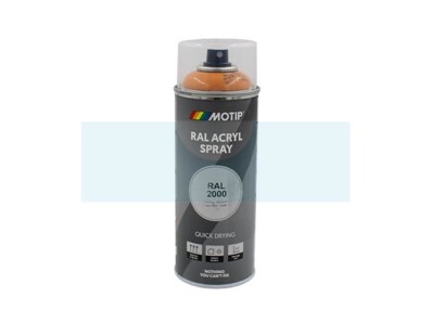 Peinture orange As motor (8202445)