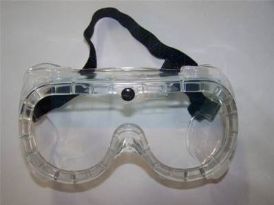 Lunette de protection avec sangle