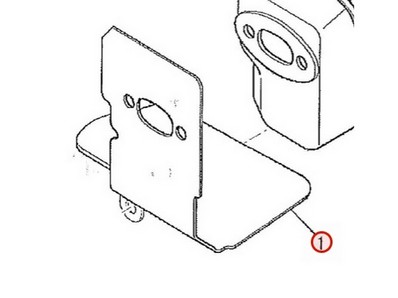 Joint d'échappement pour moteur Mitsubishi (LM70087AA)