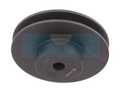 Poulie d'entrainement à gorge trapézoïdale 123mm