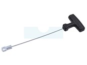 Poignée avec câble pour tracteur tondeuse Husqvarna (504622101)