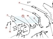 Contre couteau pour broyeur Sarp (KL03020002)