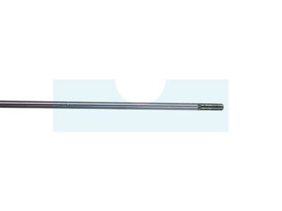 Arbre de transmission rigide universel pour débroussailleuse (Ø 7mm, Longueur : 74cm, 7 dents)