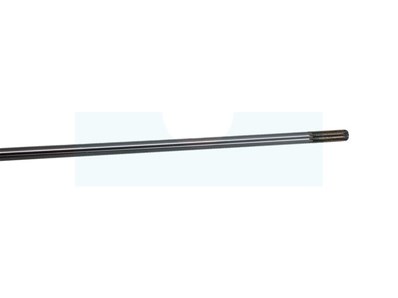 Arbre de transmission rigide universel pour débroussailleuse (Ø 8mm, Longueur : 154cm, 9 dents)