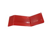 Tôle latérale rouge gauche pour motobineuse Sarp (3002001302)