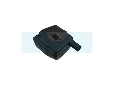 Pot d'échappement pour tronçonneuse Dolmar (123174159)