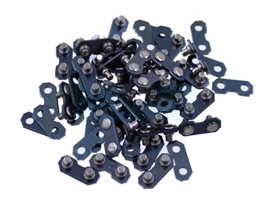 Kit de 30 rivets mâle et femelle 3/8 1,3mm pour chaîne Ozaki (ZK50ALK)