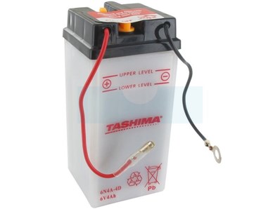 Batterie plomb Tashima 6V, 4Ah (6N4A4D)