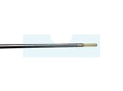 Arbre de transmission rigide universel pour débroussailleuse (Ø 8mm, Longueur : 154cm, 7 dents)