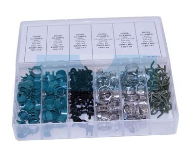 Assortiment / coffret de colliers élastique ou à visser