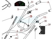 Support de câble pour microbineuse Sarp (0301000003 )