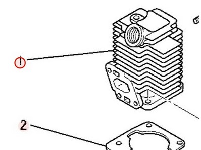 Cylindre pour moteur Mitsubishi (KC13019AA)