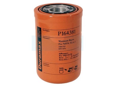 Filtre à huile hydraulique pour moteur Yanmar (198129-29310)