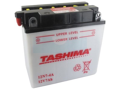 Batterie plomb Tashima 12V, 7Ah (12N74A)