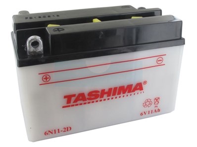 Batterie plomb Tashima 6V, 11Ah (6N112D)