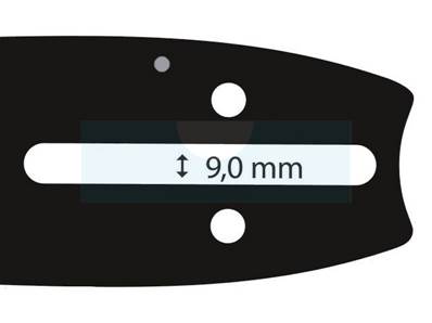 Guide monobloc pour tronçonneuse Shindaiwa / Sdk / Iseki (coupe 50cm) (3/8'' / 1.5mm / 72)