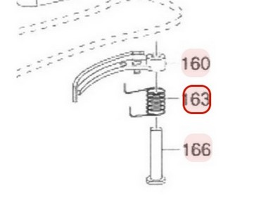 Ressort de tendeur de chaîne de distribution pour moteur Robin / Subaru (14402Z02014000)