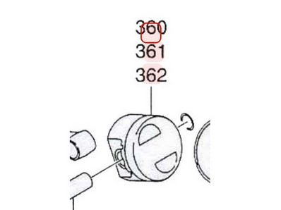 Piston pour moteur Robin / Subaru (2762340103)