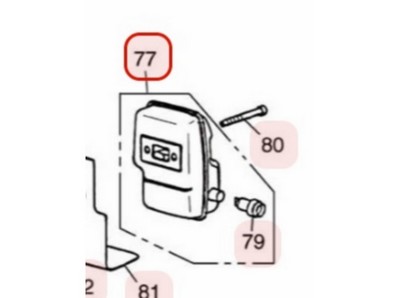 Pot d'échappement pour moteur Zenoah (848F401510)