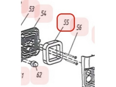Filtre à air pour débroussailleuse Sarp (YP02090010014)